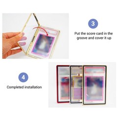 1-5X Magnetic Metal Slabs Protector for PSA Graded Cards Stackable Case Sleeves