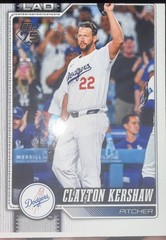 2026 Topps Series 1 Clayton Kershaw #22 Misprint Cutoff Error Dodgers