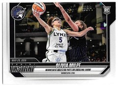 Olivia Miles ROOKIE 2026 Panini Instant WNBA #107 SP /514 Minnesota Lynx