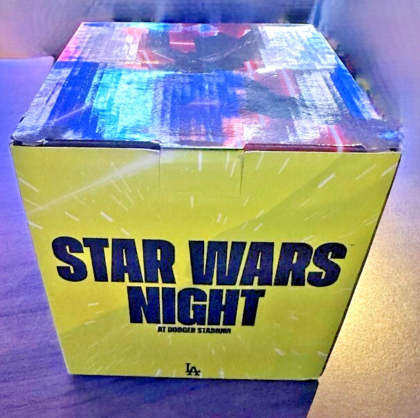 DEATH STAR 2025 Dodgers Star Wars Night Bobblehead SGA Darth Vader
