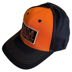 John Cena Orange Black Hustle Loyalty Respect Beware of Dog Hat