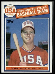 1985 Topps #401 Mark McGwire