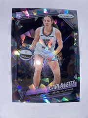 2025 WNBA Prizm Carla Leite Cracked Ice #6 RC Golden State Valkyries