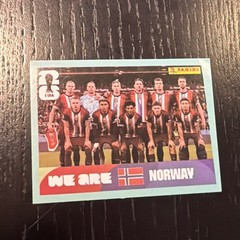 2026 Panini FIFA World Cup Blue Intl. Sticker #NOR13 We Are Norway