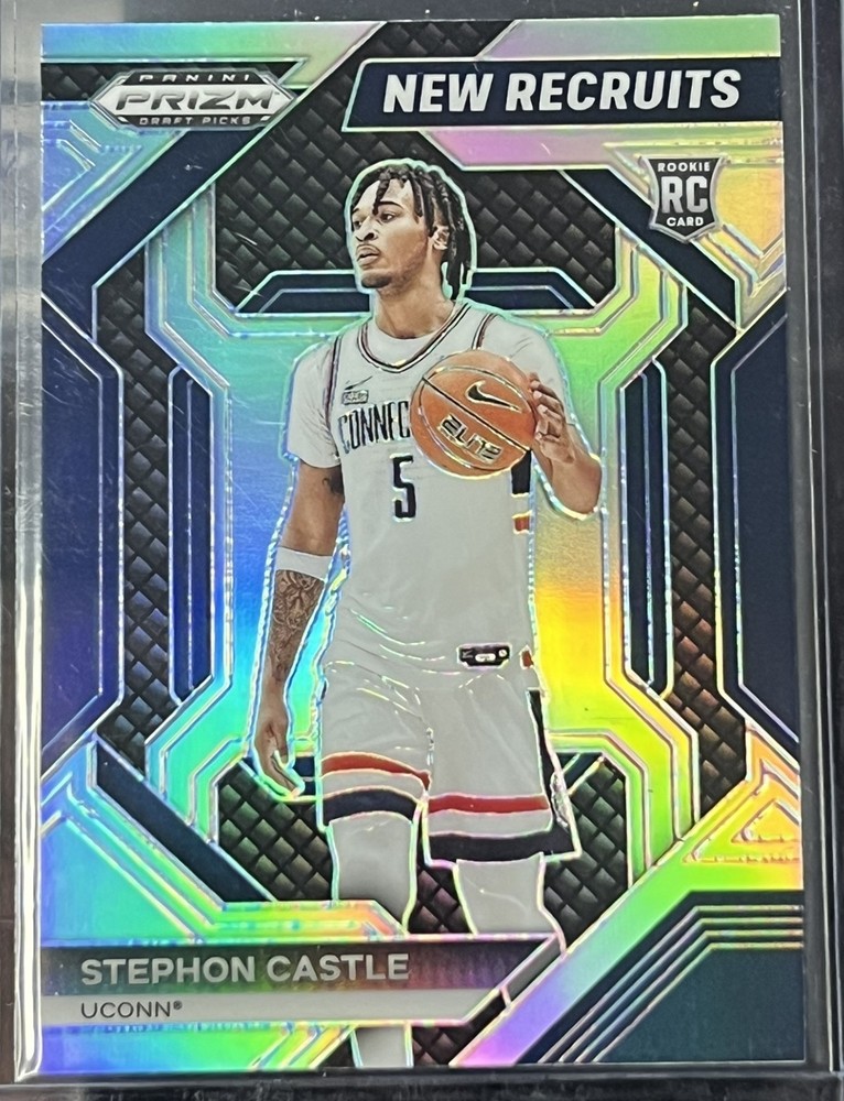 2024 Prizm Draft Picks Stephon Castle RC #6 Silver Prizm Rookie New Recruits