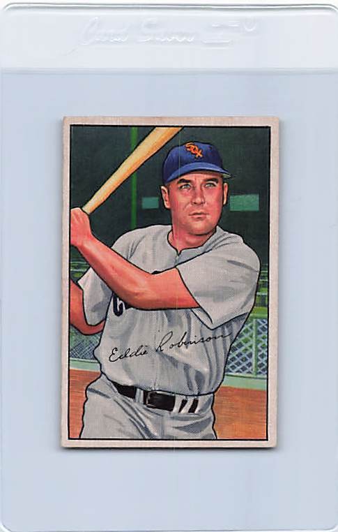 1952 Bowman #77 Eddie Robinson White Sox NM *DA-E2540