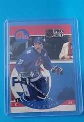 1990-91 Pro Set – Paul Gillis #246 Number 37 on front, shows bloody nose