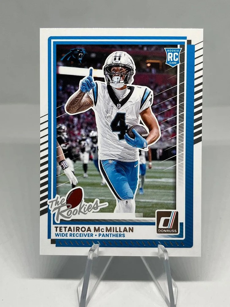 Tetairoa McMillan 2025 Donruss Rookies & Highlights #DRH-52 Print Run: 2250