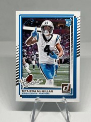 Tetairoa McMillan 2025 Donruss Rookies & Highlights #DRH-52 Print Run: 2250