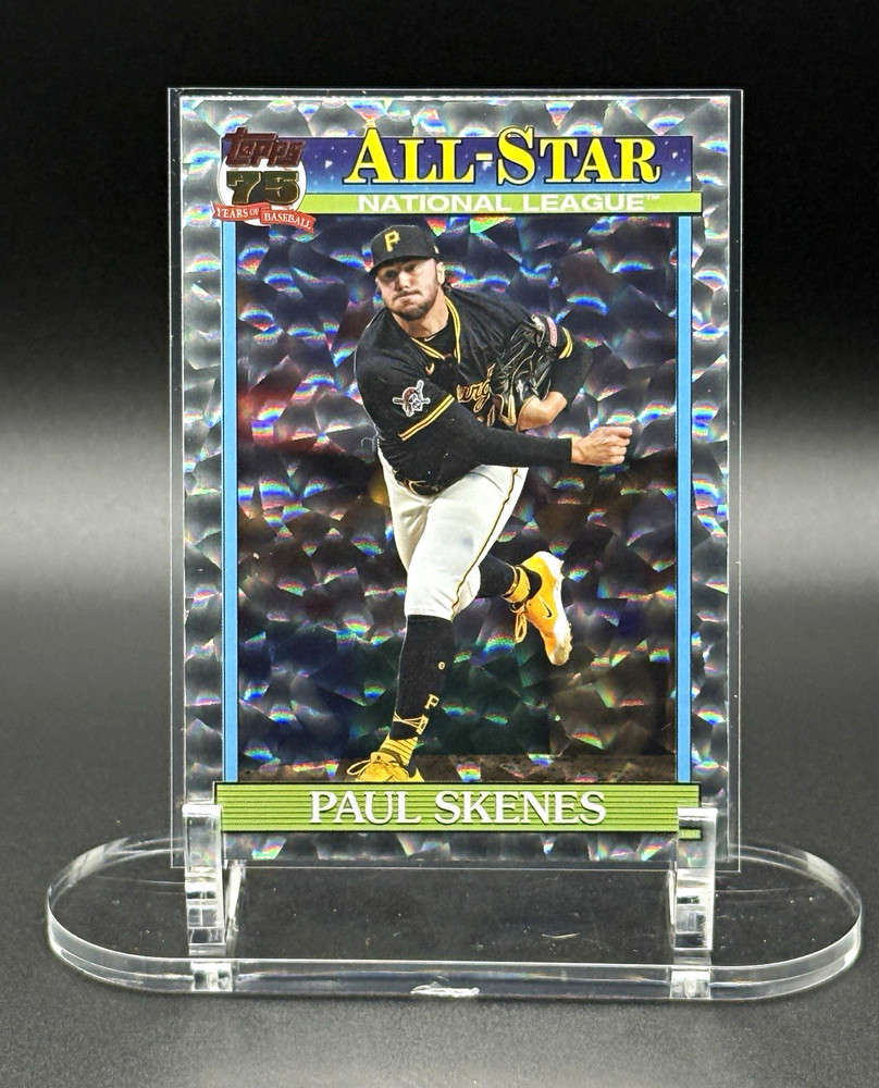 2026 Topps 1991 All-Star Crackle Foil Paul Skenes Pittsburgh Pirates #91AS-39