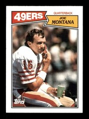 1987 TOPPS FOOTBALL 1-250 / SEE DROP DOWN MENU FOR CARD YOU WILL RECEIVE