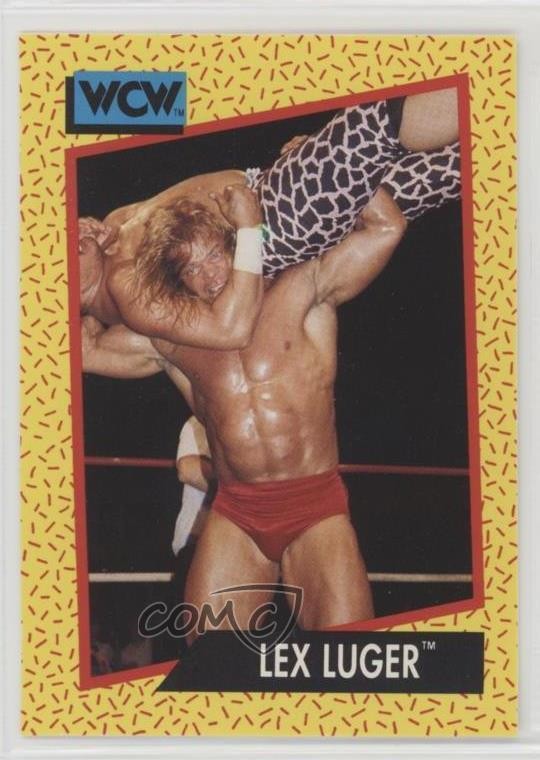 1991 Impel WCW Blank Back Lex Luger #20 0kb5