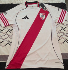 Adidas Adult River Plate 2025/26 White Home Replica Jersey – Medium