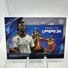 2023-24 Topps UEFA Club Road to Insert #RF-19 Eduardo Camavinga Real Madrid