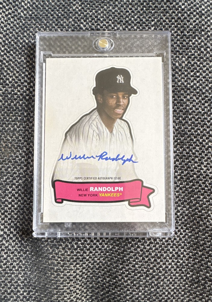 2024 Topps Archives – 1968 Topps Action All-Stars Autographs Willie Randolph