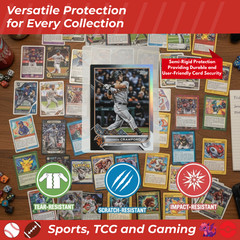 200 CBG Card Saver II / 2 New Improved Semi Rigid Baseball Trading Card Holders