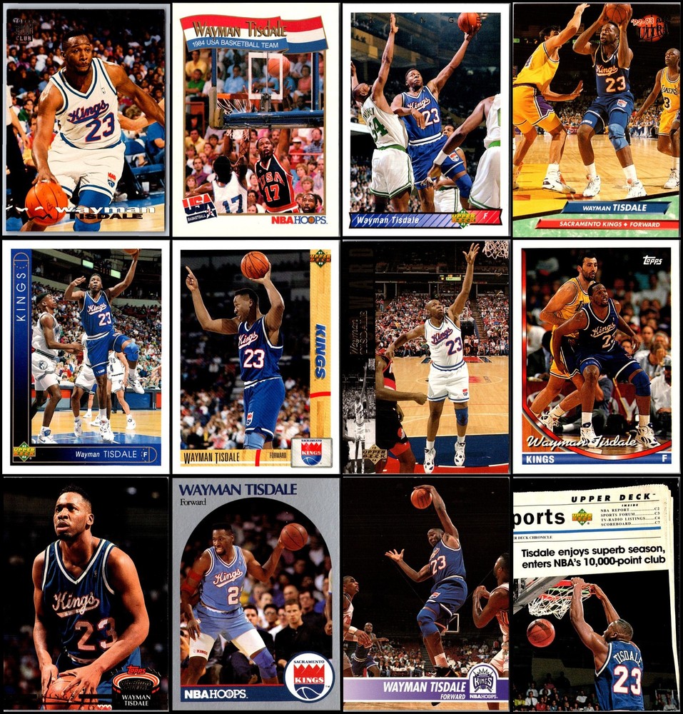 Wayman Tisdale (99) Card Lot – OVER 40k items sold