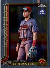 2025 Topps Pro Debut #PDC-126 Demetrio Crisantes Chrome