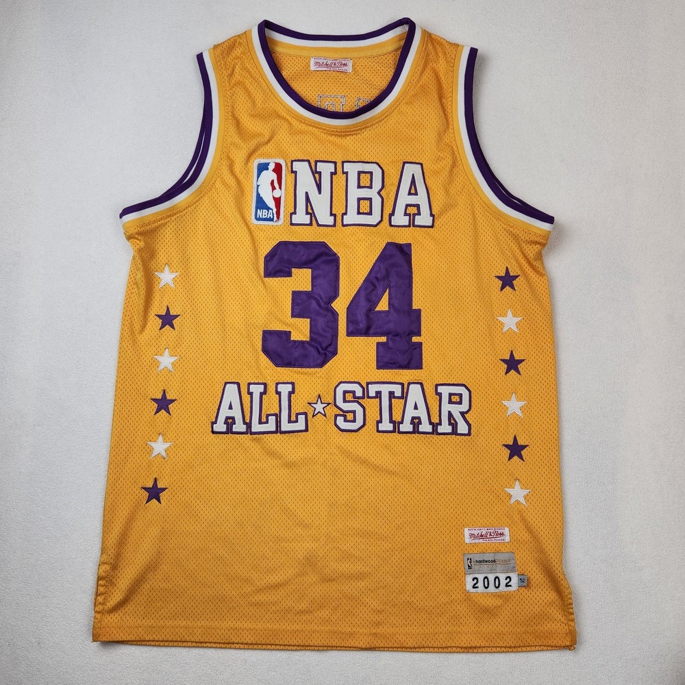 Vintage Los Angeles Lakers Jersey Mens 52 NBA Basketball Shaquille O&rsquo;Neal 2002