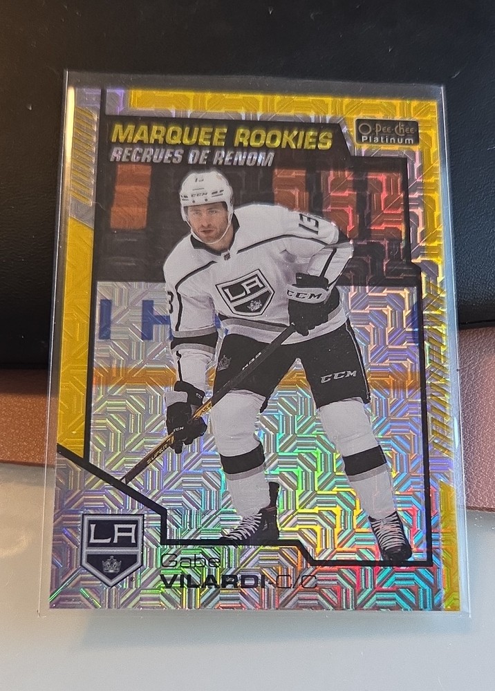 2020-21 O-Pee-Chee Platinum – Marquee Rookies Gabe Vilardi #160 Yellow Traxx…