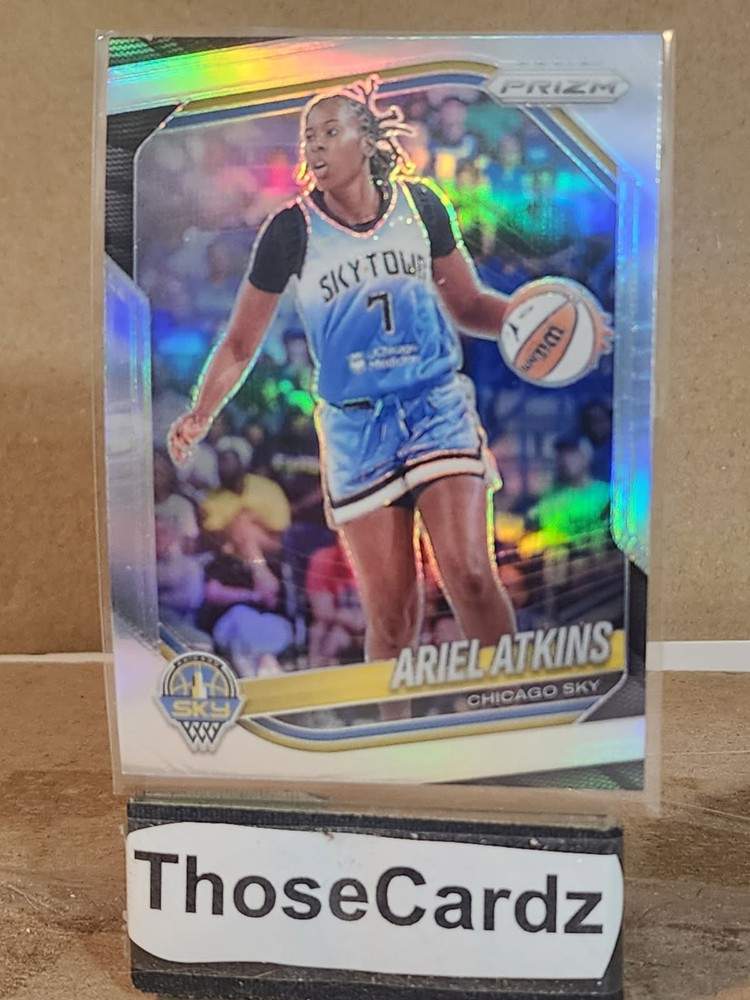 2025 Panini Prizm WNBA Silver Prizm #13 Ariel Atkins