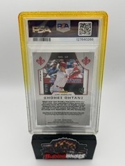 2019 Panini Chronicles – Crusade Shohei Ohtani #12 Blue Ice Prizm /99