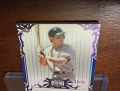 2023 Leaf Bronx Legacy * Yankees JACK CLARK Autograph Serial Number 10/25