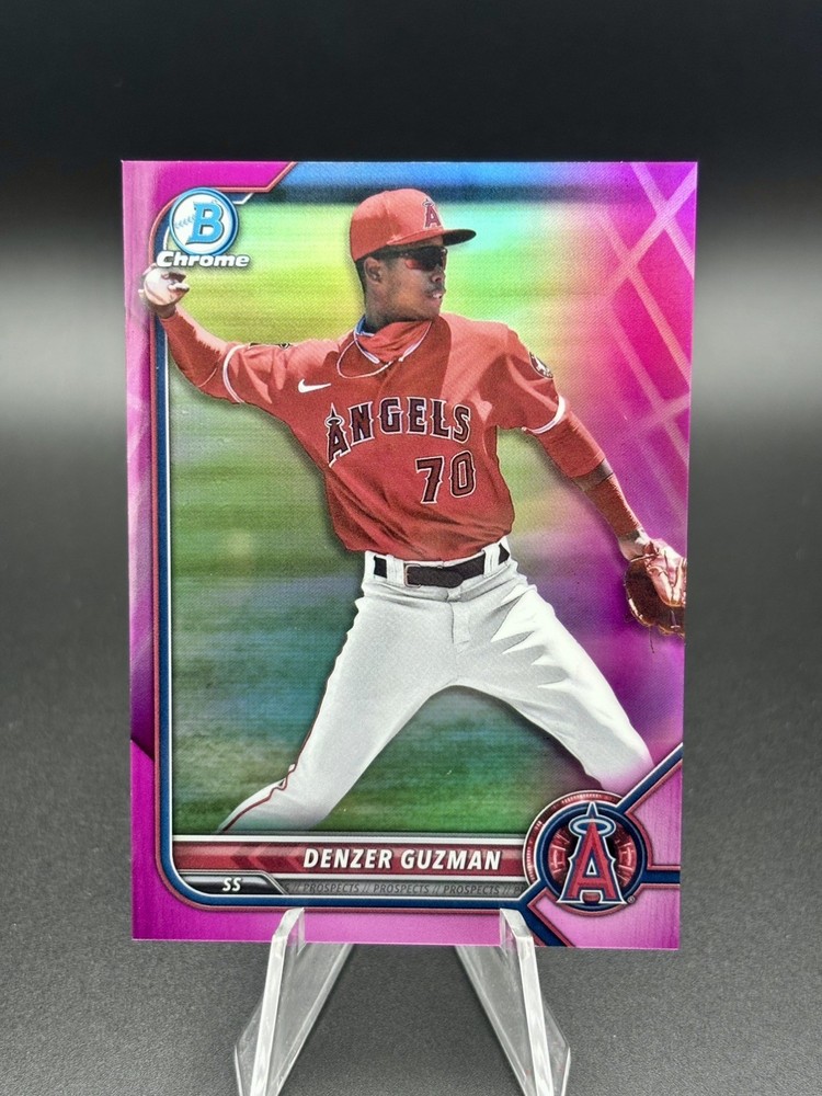 DENZER GUZMAN 2022 Bowman Chrome #BCP-220 Rookie Fuchsia Refractor /199