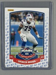 2025 Panini Buffalo Bills Farewell Season Spencer Brown 1973 101/199