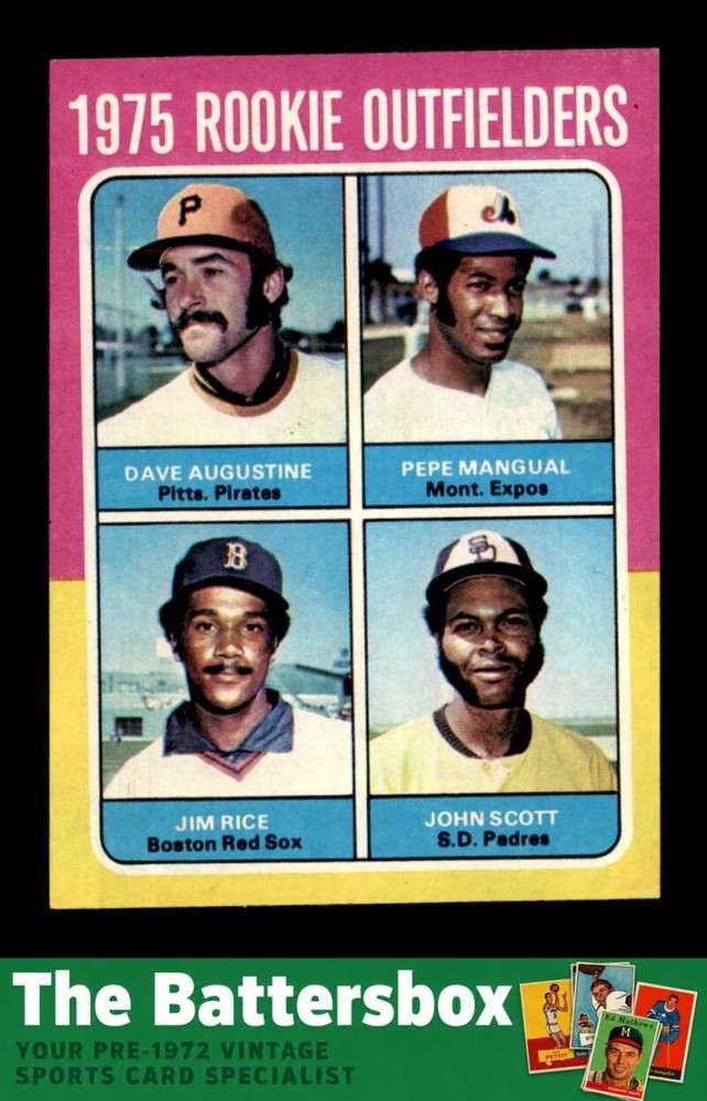 1975 Topps #616 Jim Rice RC EXMT+ X3758271