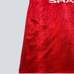 Genuine Manchester United 1990-92 Home Shirt M Adidas Trefoil Sharp Vintage