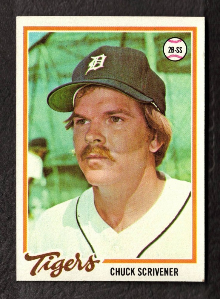 1978 Topps Chuck Scrivener #94 Detroit Tigers NM-