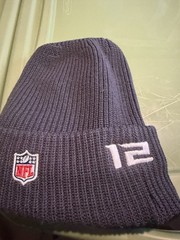 New Era NFL Atlanta Falcons Team Player Issued Knit Sideline Beanie Cap M/L #12