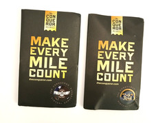 The Conqueror Virtual Challenge Medal Lot of 2 Route 66 Silk Road and Pin