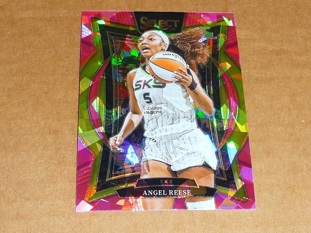 2025 Panini Select WNBA ANGEL REESE PINK ICE PRIZM SKY DREAM #94