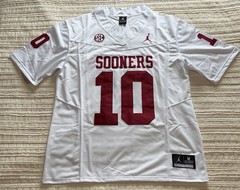 NEW John Mateer Oklahoma Sooners #10 Jersey! SHIPS SAME DAY!