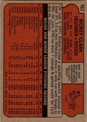 1972 Topps – Rickey Clark #462