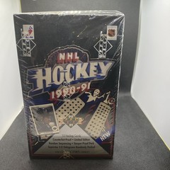 1990-91 Upper Deck Hockey Series 1 Factory Sealed Hobby Box
