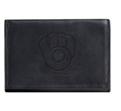 Milwaukee Brewers Men&rsquo;s Watch and Black Wallet SPARO Gift Set Lic MLB Baseball