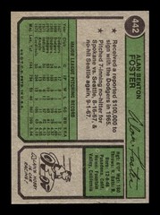 1974 Topps #442 Alan Foster Cardinals NEAR MINT *5u