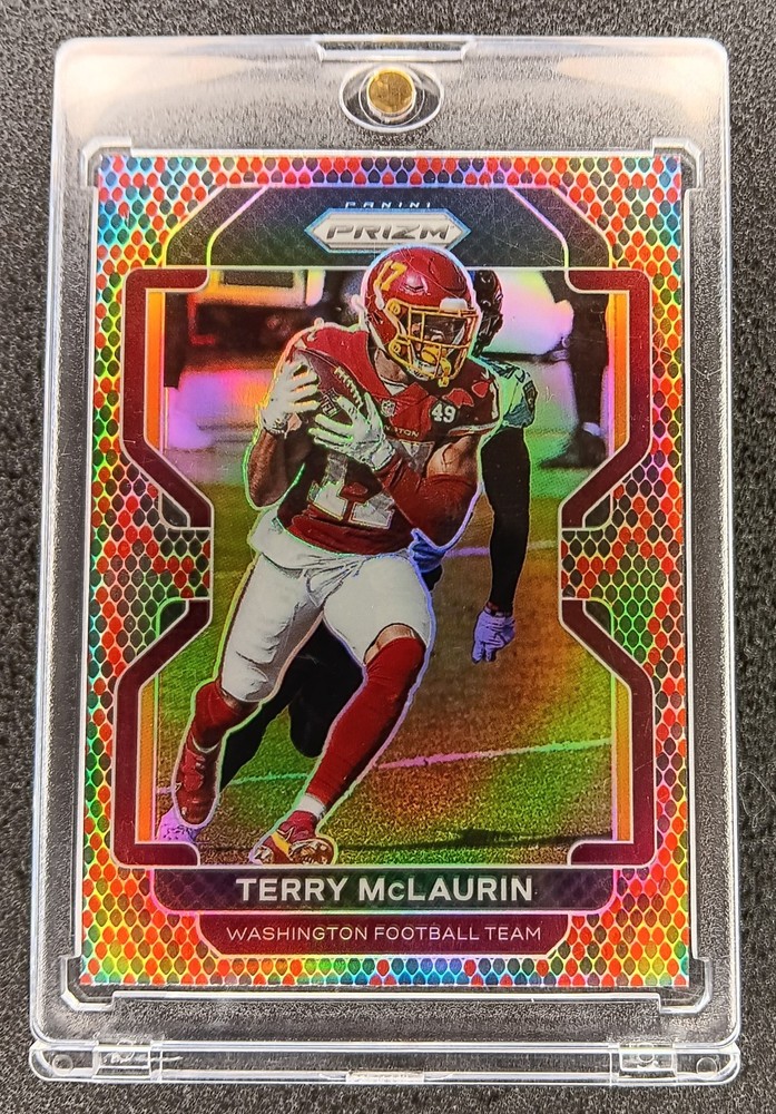 2021 Panini Prizm Terry Mclaurin Snake Skin SSP Washington Commanders 🔥🔥🔥