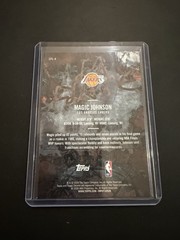 2025-26 Topps Chrome Cactus Jack La Flame Legends LFL-4 Magic Johnson /75 Lakers