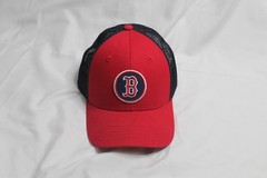 Boston red and navy genuine merchandise fan favorite hat