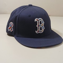 Unreleased 2021 Boston Red Sox Autism Day navy black New Era hat Fenway Park USA