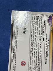 Grace Knox Rose Gold Mojo 1/1 2025-26 Bowman Chrome Prospect 1st #BCP-48