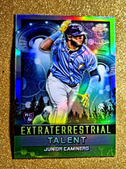 2024 Topps Cosmic Extraterrestrial Talent Rookie Refractor Junior Caminero RC 🔮