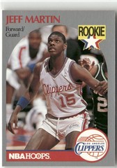 Jeff Martin 1990-91 Hoops #148 NM