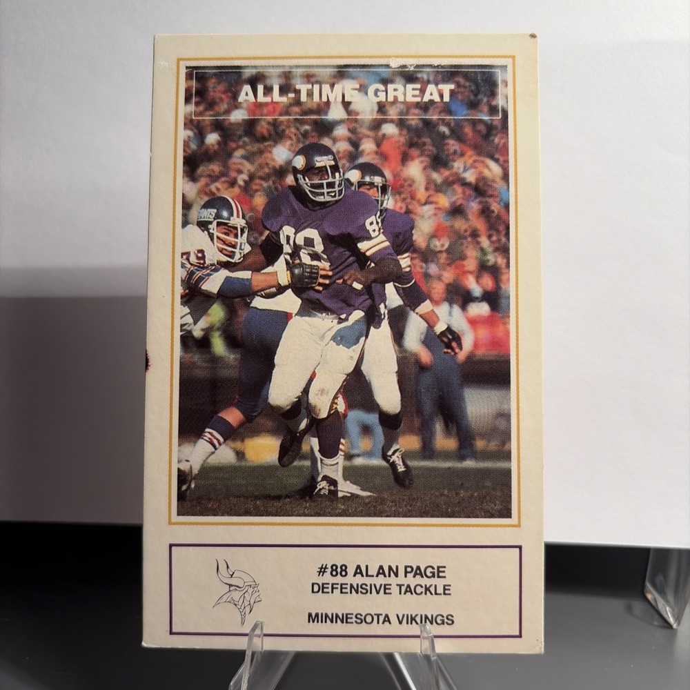 1987 Minnesota Vikings Police – Alan Page #14