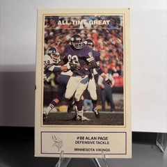 1987 Minnesota Vikings Police – Alan Page #14