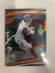 AJ Brown #285 Panini Prestige 2022 Xtra Points Orange Shimmer #d /75 SSP EAGLES